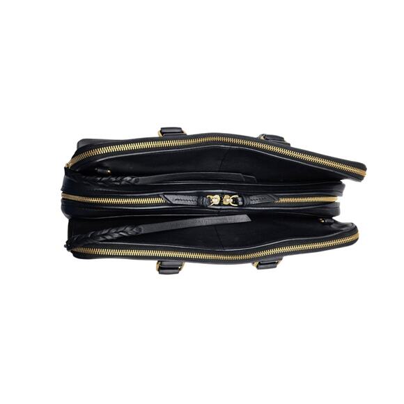 Celine Phoebe Triptyque Leather Shoulder Bag Satchel Black - New $3800 - Picture 8 of 15